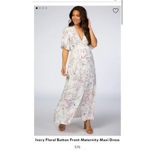 Pink Blush Maternity dress size Medium